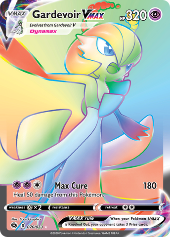 Gardevoir VMAX (076/073) [Sword & Shield: Champion's Path] - The Mythic Store | 24h Order Processing