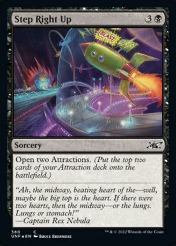 Step Right Up (Galaxy Foil) [Unfinity] - The Mythic Store | 24h Order Processing