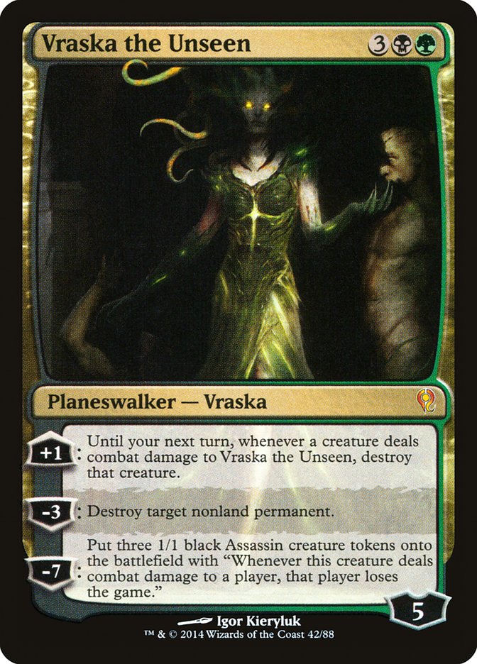 Vraska the Unseen [Duel Decks: Jace vs. Vraska] - The Mythic Store | 24h Order Processing