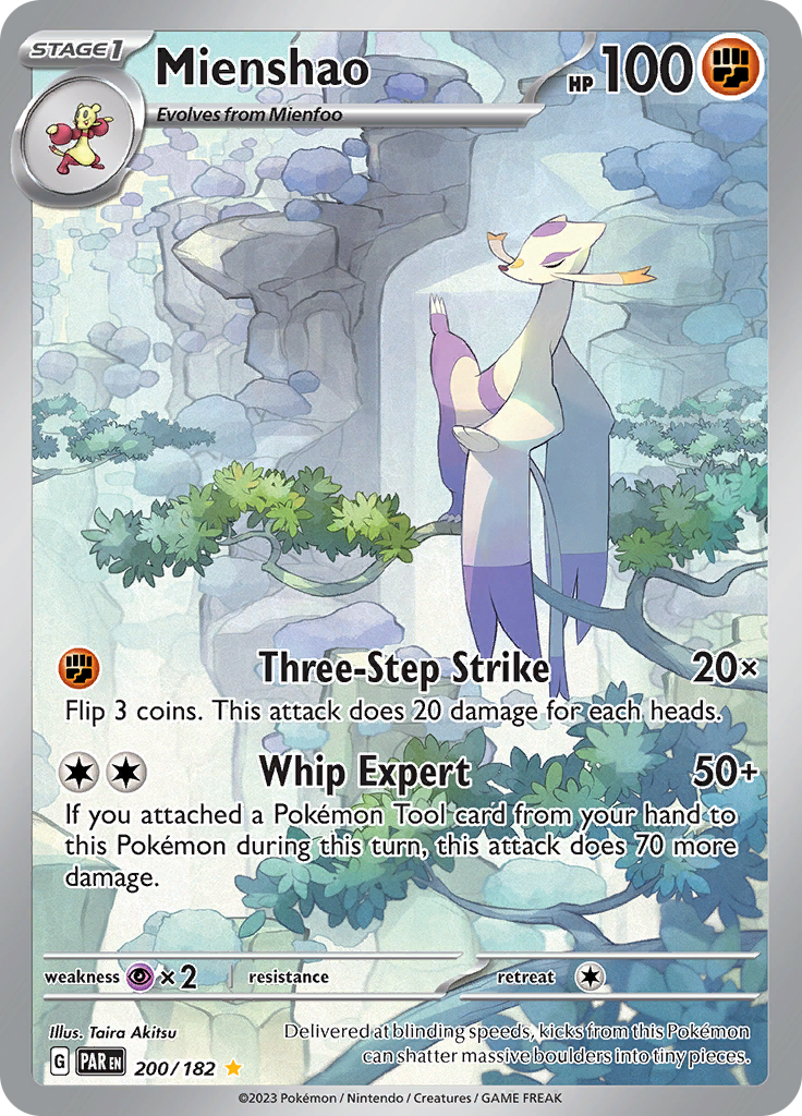 Mienshao (200/182) [Scarlet & Violet: Paradox Rift] - The Mythic Store | 24h Order Processing