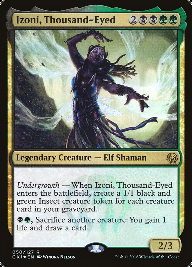 Izoni, Thousand-Eyed [Guilds of Ravnica Guild Kit] - The Mythic Store | 24h Order Processing