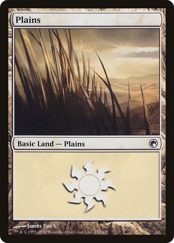 Plains (230) [Scars of Mirrodin] - The Mythic Store | 24h Order Processing