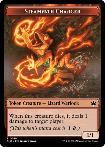 Steampath Charger Token [Bloomburrow Tokens] - The Mythic Store | 24h Order Processing