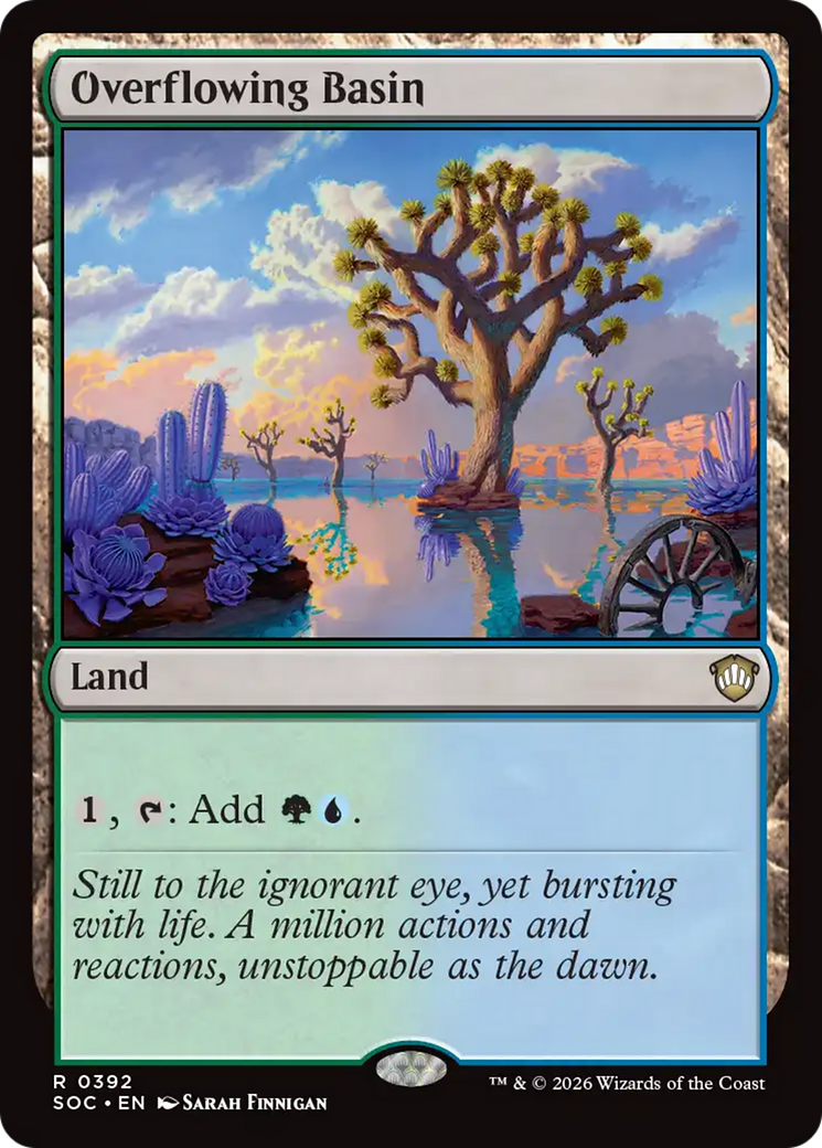 Overflowing Basin [Secrets of Strixhaven Commander] - The Mythic Store | 24h Order Processing