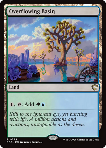 Overflowing Basin [Secrets of Strixhaven Commander] - The Mythic Store | 24h Order Processing