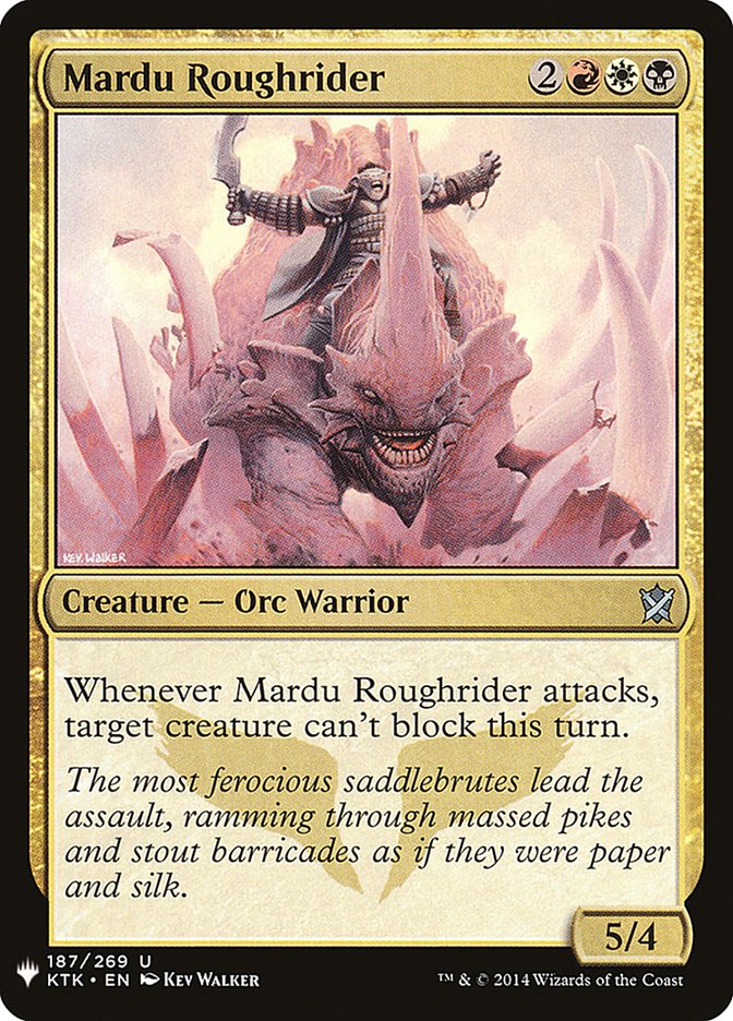 Mardu Roughrider [Mystery Booster] - The Mythic Store | 24h Order Processing