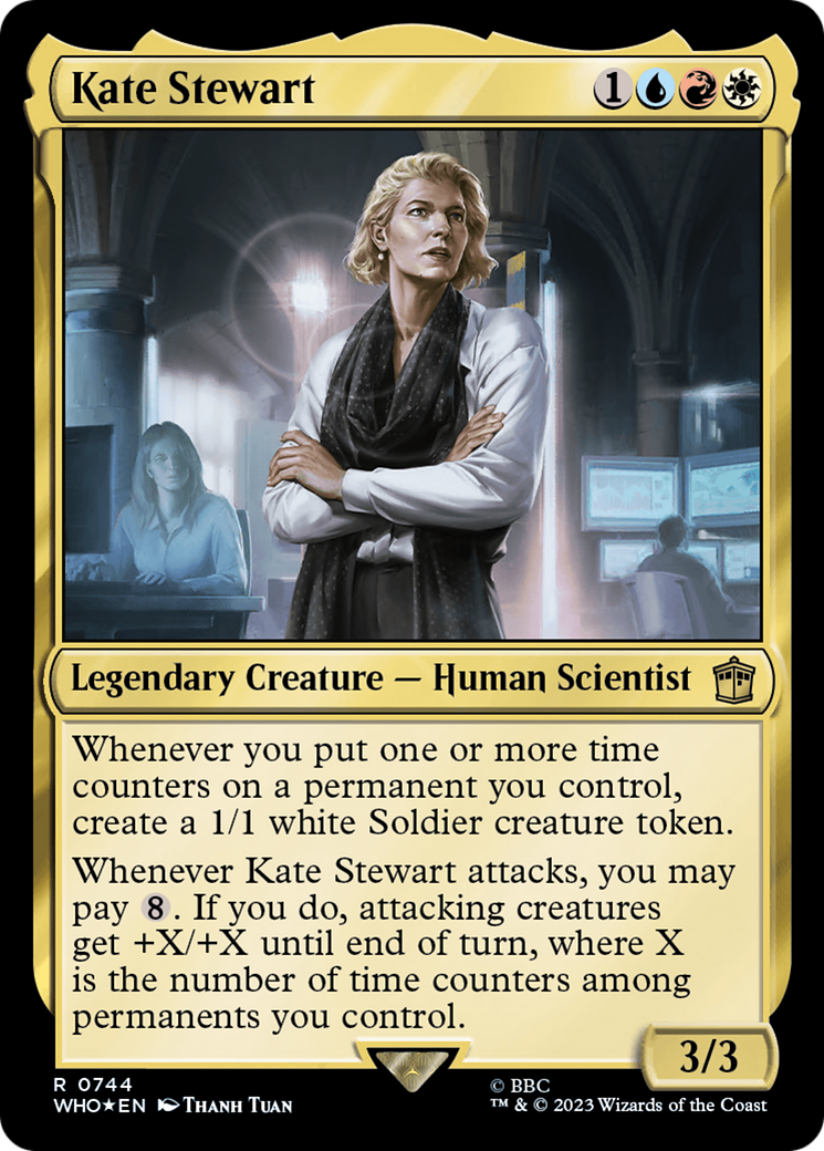 Kate Stewart (Surge Foil) [Doctor Who] - The Mythic Store | 24h Order Processing