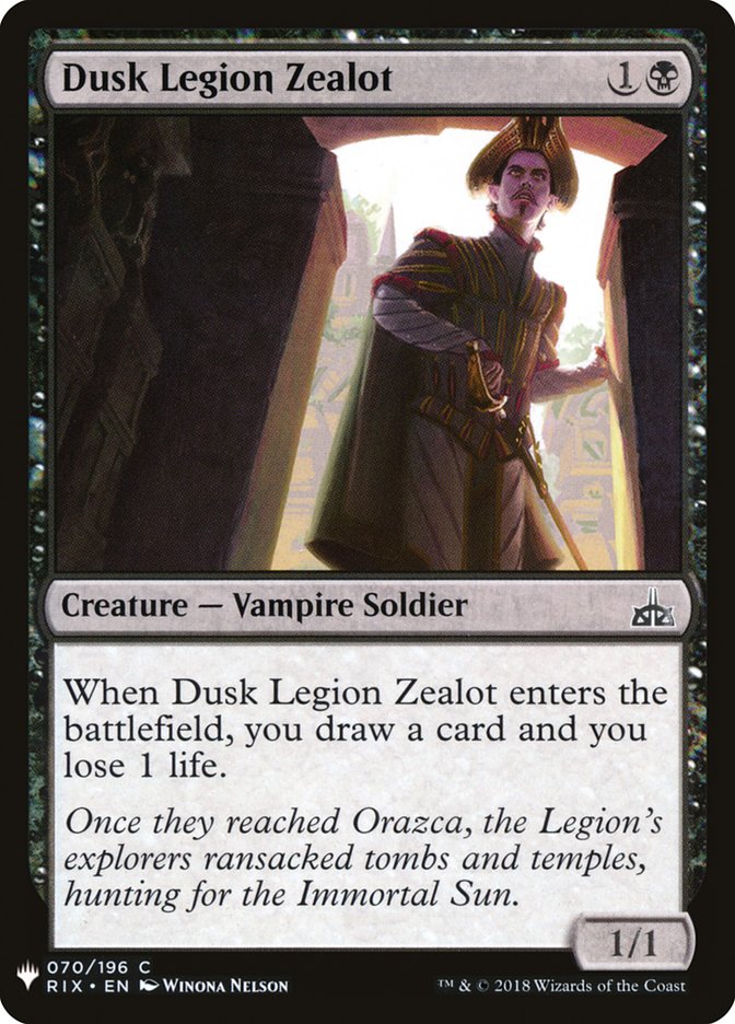 Dusk Legion Zealot [Mystery Booster] - The Mythic Store | 24h Order Processing