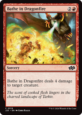 Bathe in Dragonfire [Foundations Jumpstart] - The Mythic Store | 24h Order Processing