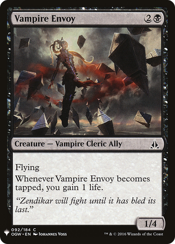 Vampire Envoy [Mystery Booster] - The Mythic Store | 24h Order Processing