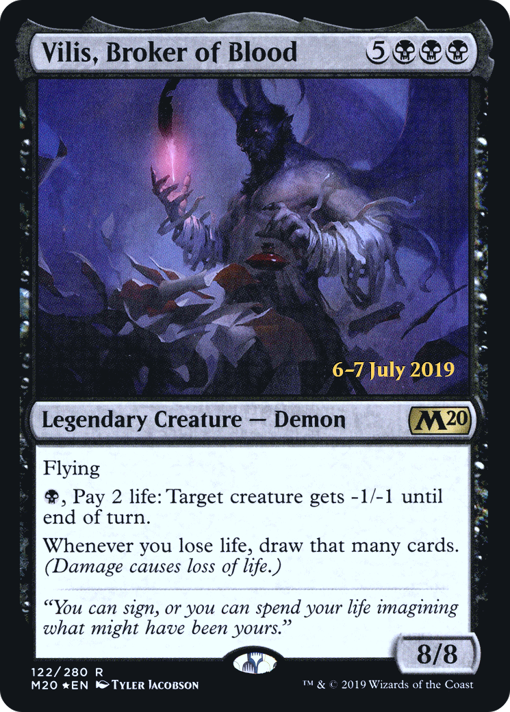 Vilis, Broker of Blood [Core Set 2020 Prerelease Promos] - The Mythic Store | 24h Order Processing