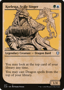 Korlessa, Scale Singer (Showcase) [Commander Legends: Battle for Baldur's Gate] - The Mythic Store | 24h Order Processing