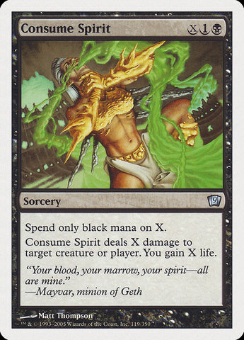 Consume Spirit [Ninth Edition] - The Mythic Store | 24h Order Processing