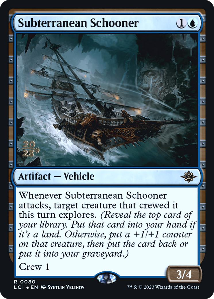 Subterranean Schooner [The Lost Caverns of Ixalan Prerelease Cards] - The Mythic Store | 24h Order Processing