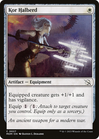 Kor Halberd [March of the Machine] - The Mythic Store | 24h Order Processing