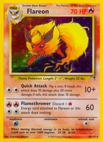 Flareon (10/110) [Legendary Collection] - The Mythic Store | 24h Order Processing