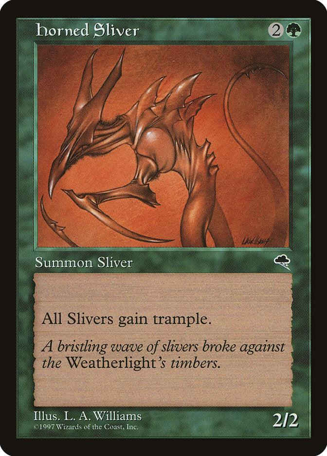 Horned Sliver [Tempest] - The Mythic Store | 24h Order Processing