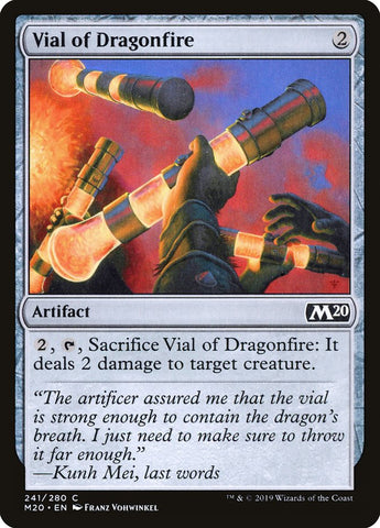 Vial of Dragonfire [Core Set 2020] - The Mythic Store | 24h Order Processing