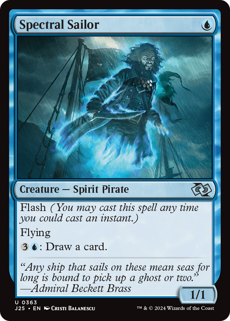 Spectral Sailor [Foundations Jumpstart] - The Mythic Store | 24h Order Processing