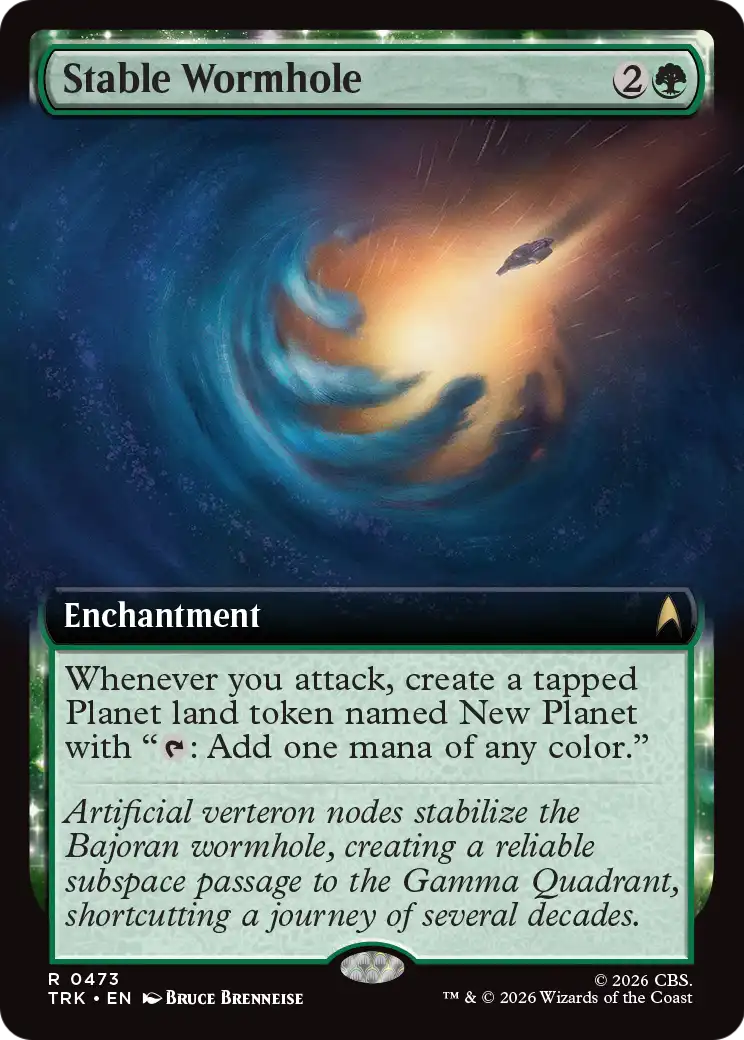 Stable Wormhole (Extended Art) [Star Trek] - The Mythic Store | 24h Order Processing