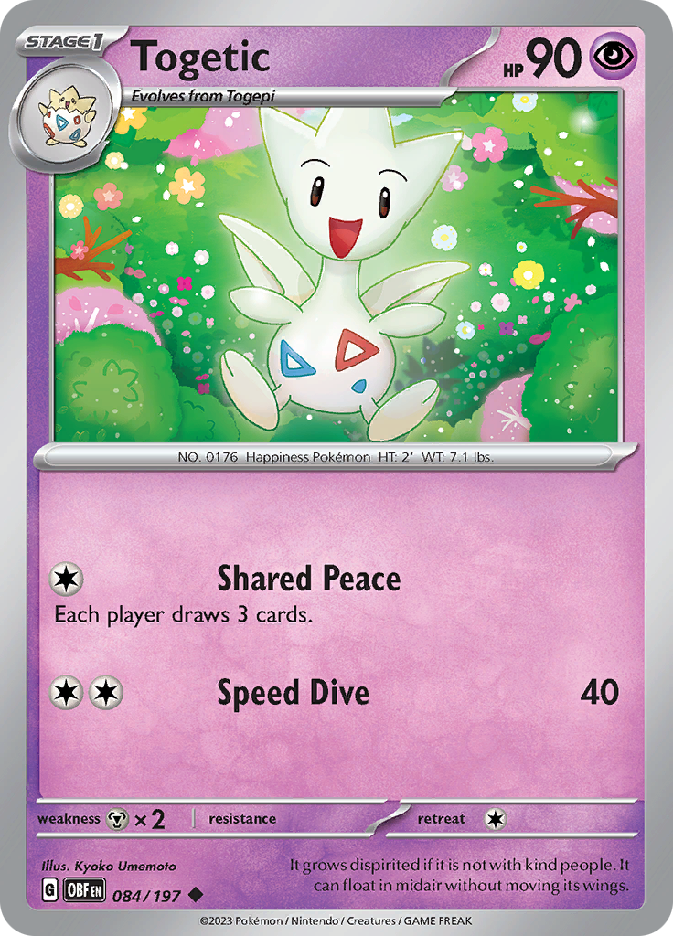Togetic (084/197) [Scarlet & Violet: Obsidian Flames] - The Mythic Store | 24h Order Processing