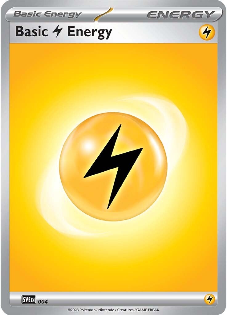 Lightning Energy (004) [Scarlet & Violet: Base Set] - The Mythic Store | 24h Order Processing