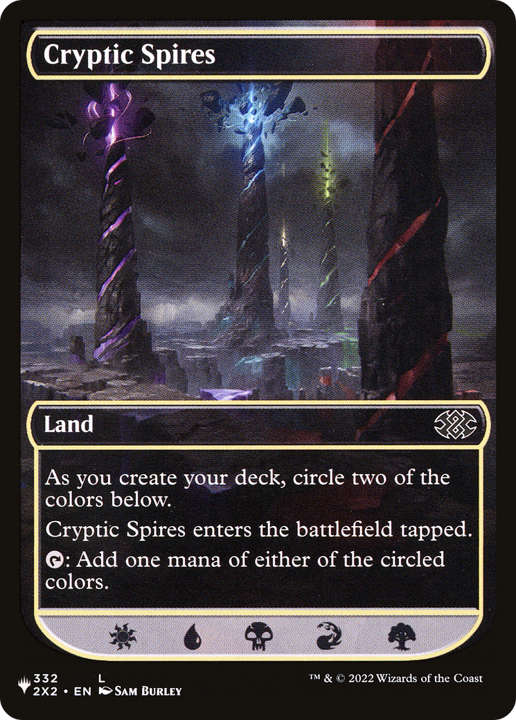Cryptic Spires [The List] - The Mythic Store | 24h Order Processing