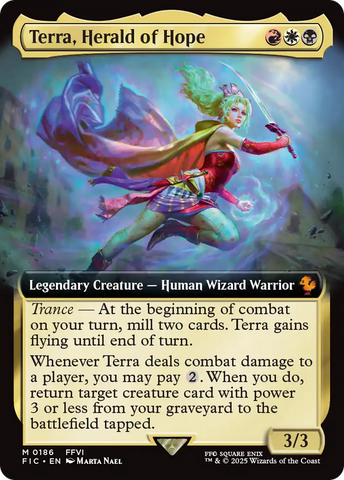 Terra, Herald of Hope (Extended Art) [FINAL FANTASY Commander] - The Mythic Store | 24h Order Processing