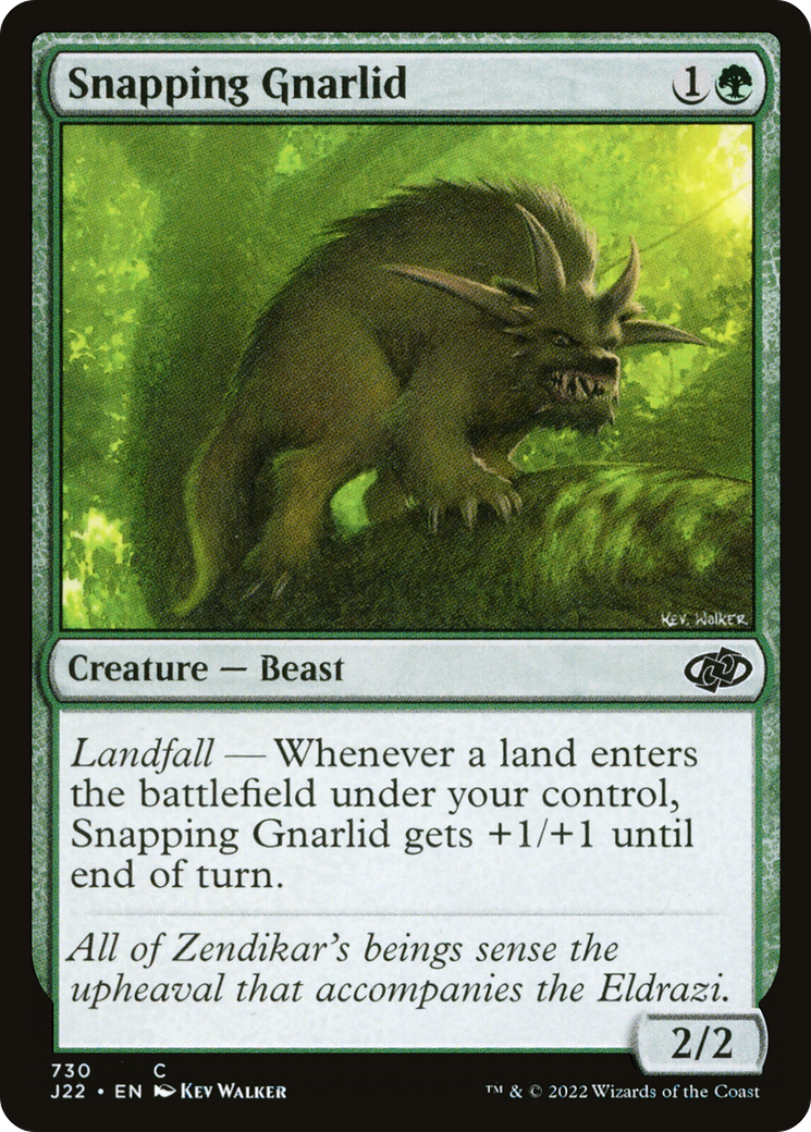 Snapping Gnarlid [Jumpstart 2022] - The Mythic Store | 24h Order Processing