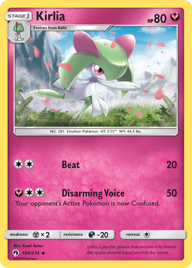 Kirlia (140/214) [Sun & Moon: Lost Thunder] - The Mythic Store | 24h Order Processing