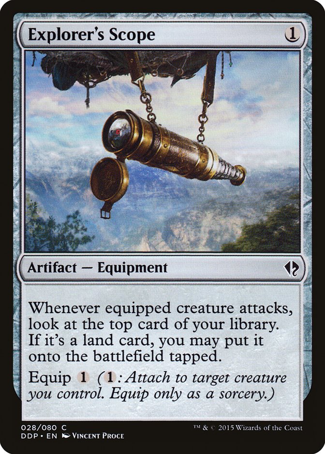 Explorer's Scope [Duel Decks: Zendikar vs. Eldrazi] - The Mythic Store | 24h Order Processing