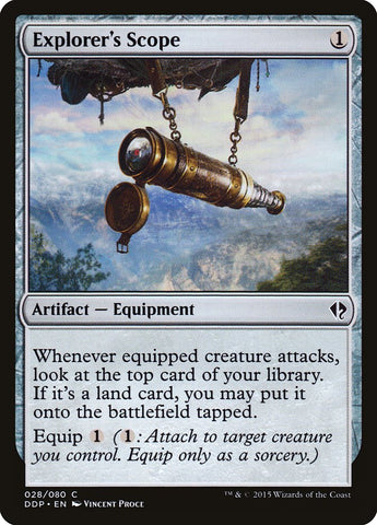 Explorer's Scope [Duel Decks: Zendikar vs. Eldrazi] - The Mythic Store | 24h Order Processing