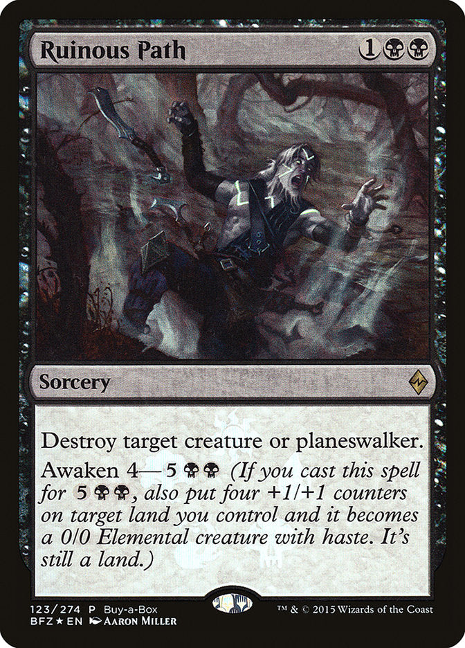 Ruinous Path (Buy-A-Box) [Battle for Zendikar Promos] - The Mythic Store | 24h Order Processing