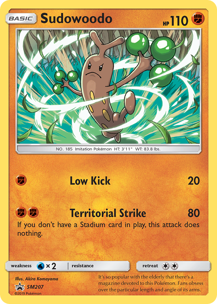Sudowoodo (SM207) [Sun & Moon: Black Star Promos] - The Mythic Store | 24h Order Processing