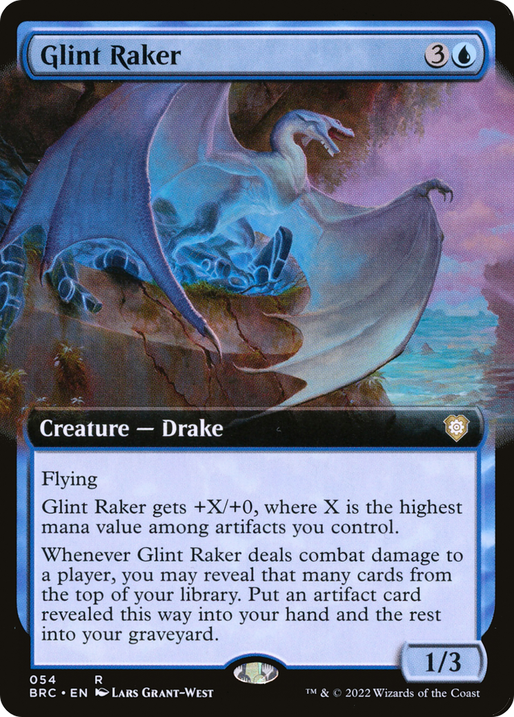 Glint Raker (Extended Art) [The Brothers' War Commander] - The Mythic Store | 24h Order Processing