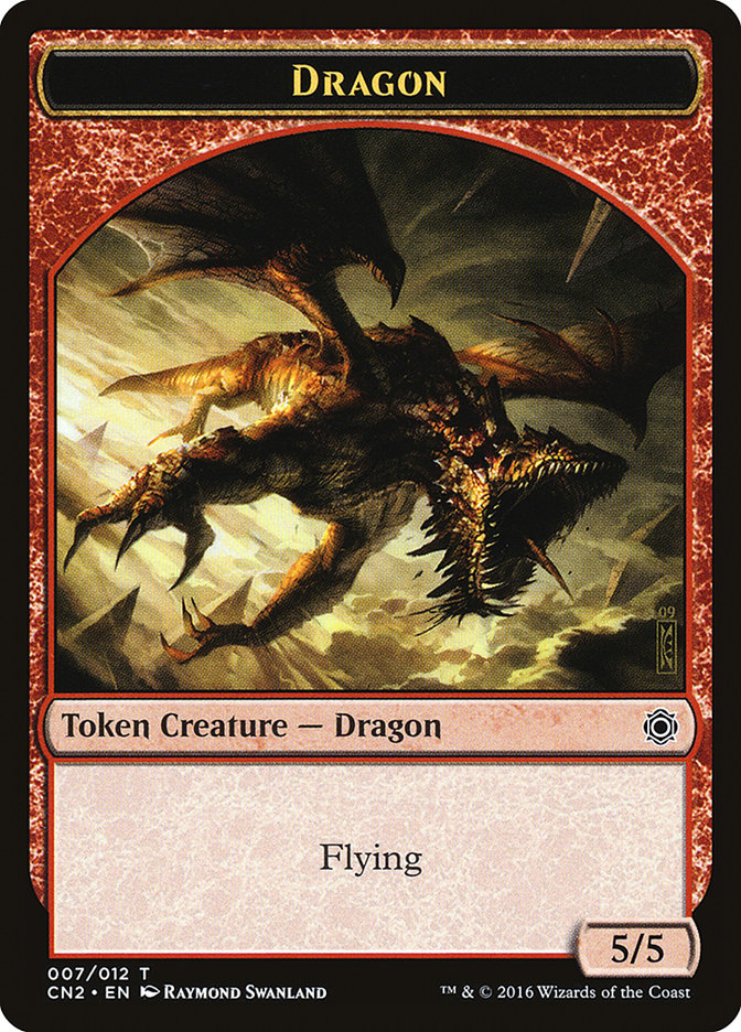 Dragon Token [Conspiracy: Take the Crown Tokens] - The Mythic Store | 24h Order Processing
