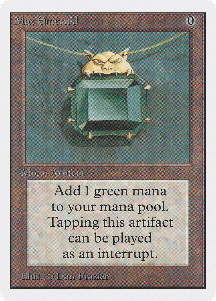Mox Emerald [Unlimited Edition] - The Mythic Store | 24h Order Processing