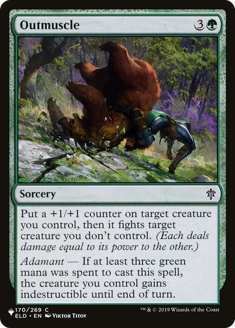 Outmuscle [The List] - The Mythic Store | 24h Order Processing