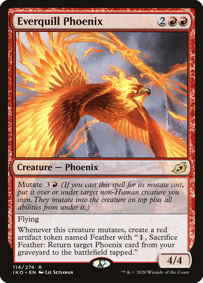 Everquill Phoenix [Ikoria: Lair of Behemoths] - The Mythic Store | 24h Order Processing