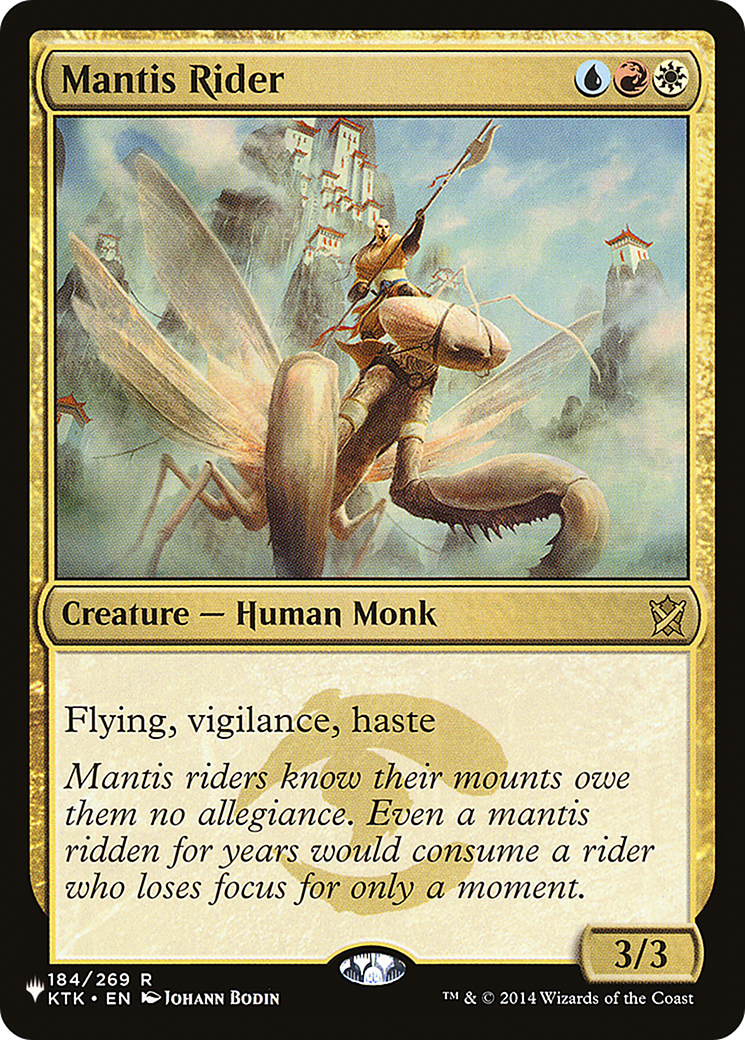 Mantis Rider [The List Reprints] - The Mythic Store | 24h Order Processing