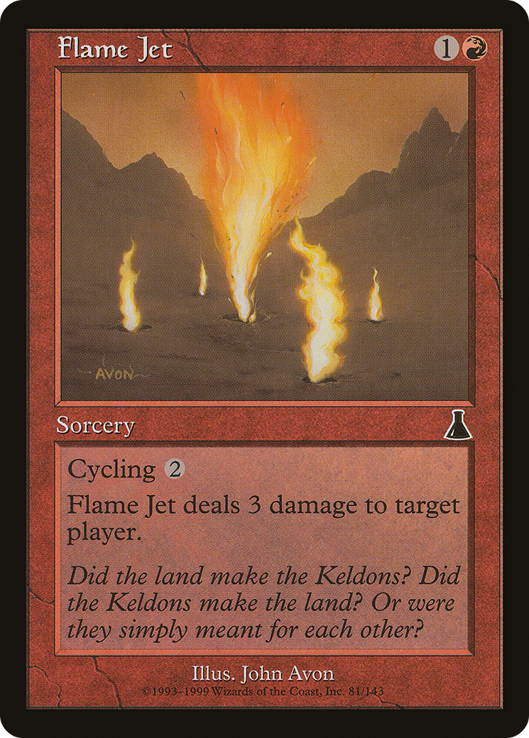 Flame Jet [Urza's Destiny] - The Mythic Store | 24h Order Processing