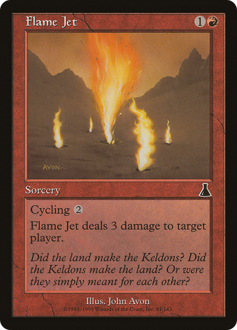Flame Jet [Urza's Destiny] - The Mythic Store | 24h Order Processing