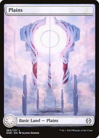 Plains (262) (Full-Art) [Phyrexia: All Will Be One] - The Mythic Store | 24h Order Processing