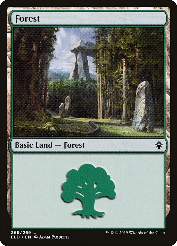 Forest (269) [Throne of Eldraine] - The Mythic Store | 24h Order Processing