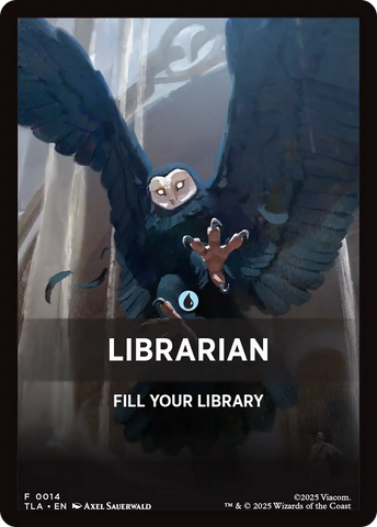 Librarian Theme Card [Avatar: The Last Airbender Tokens] - The Mythic Store | 24h Order Processing