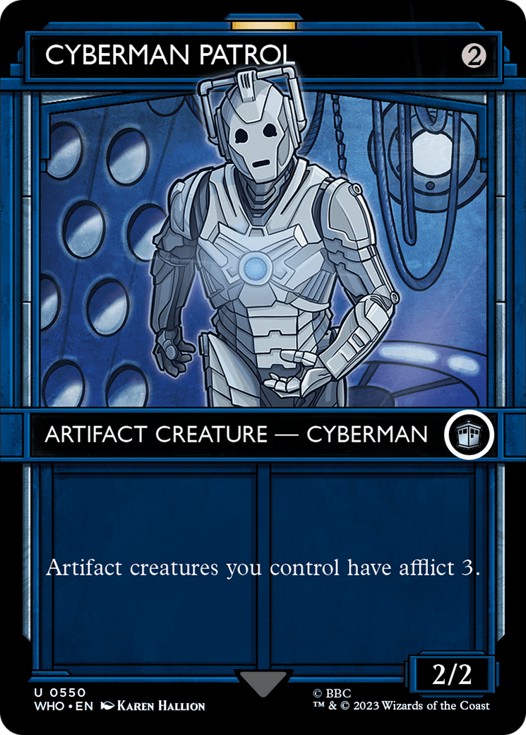 Cyberman Patrol (Showcase) [Doctor Who] - The Mythic Store | 24h Order Processing