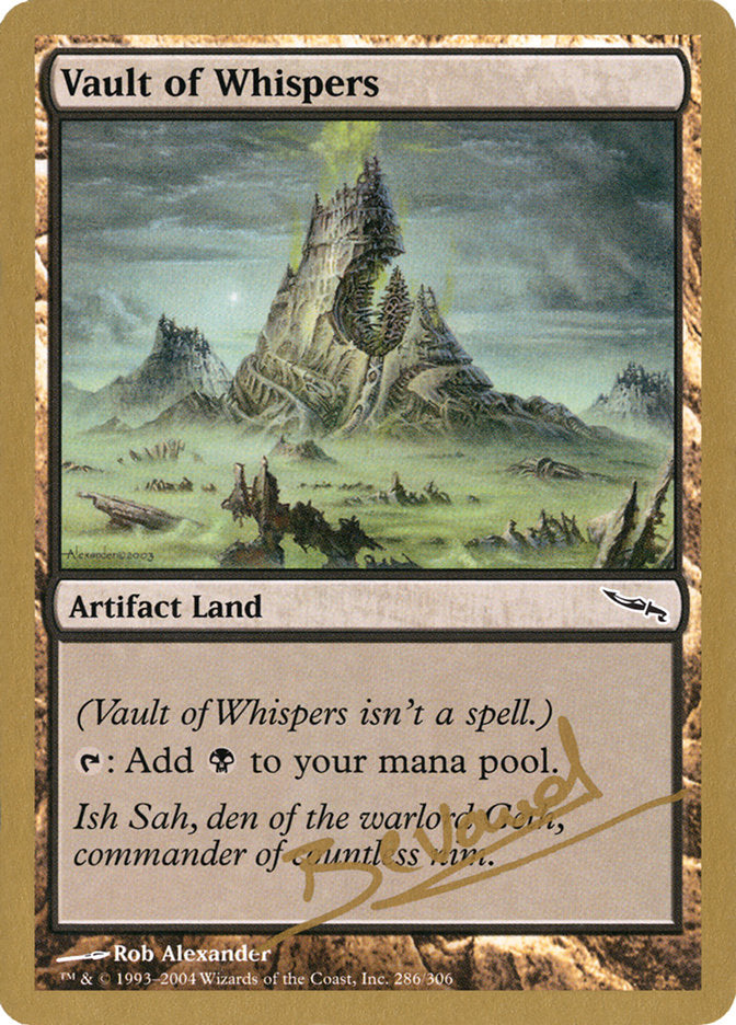 Vault of Whispers (Manuel Bevand) [World Championship Decks 2004] - The Mythic Store | 24h Order Processing