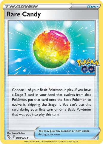 Rare Candy (069/078) [Pokémon GO] - The Mythic Store | 24h Order Processing