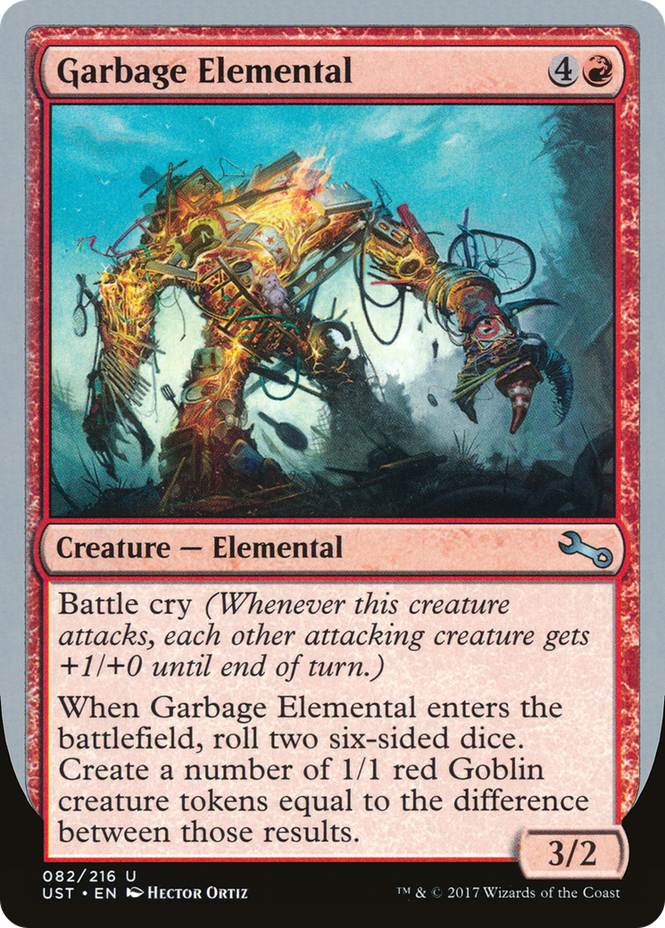 Garbage Elemental (3/2 Creature) [Unstable] - The Mythic Store | 24h Order Processing