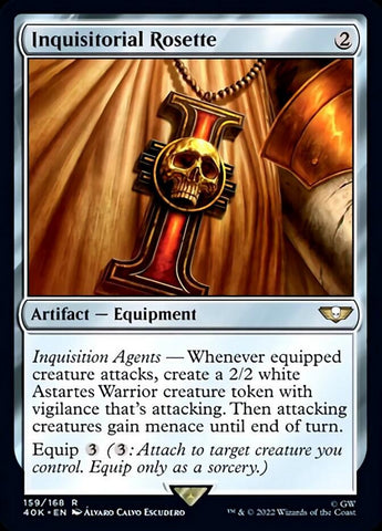 Inquisitorial Rosette (Surge Foil) [Warhammer 40,000] - The Mythic Store | 24h Order Processing